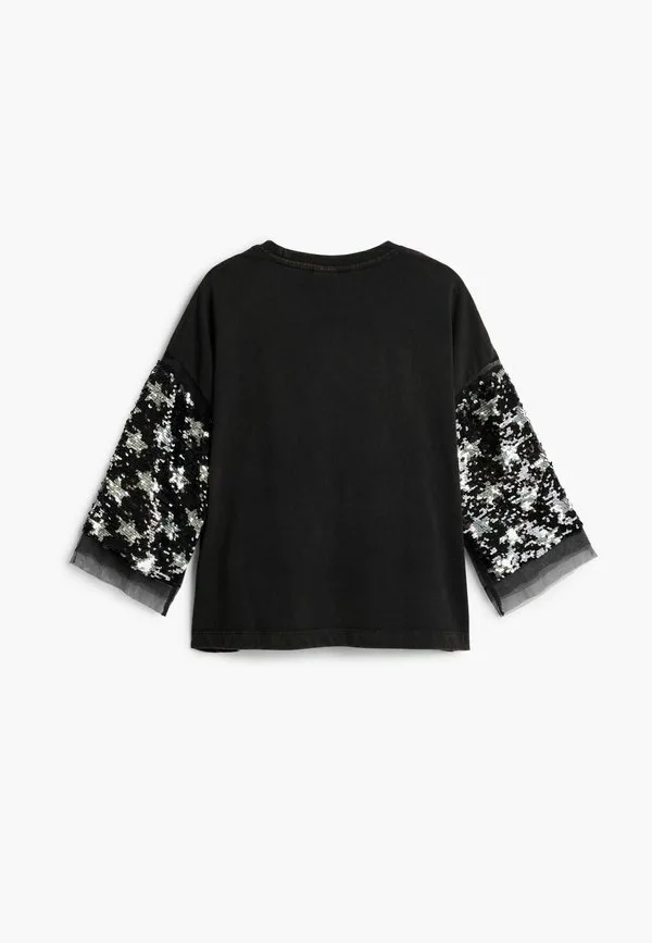Футболка с рукавами 3/4 и принтом в виде звезд Desigual, White — фото 2