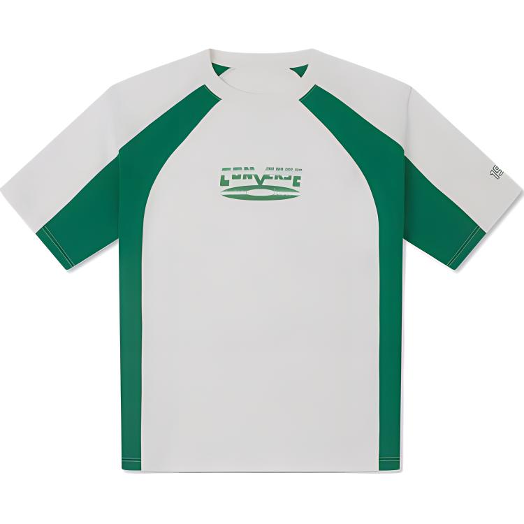 

Converse Футболка мужская белая/зеленая, Зеленый, Converse Футболка мужская белая/зеленая