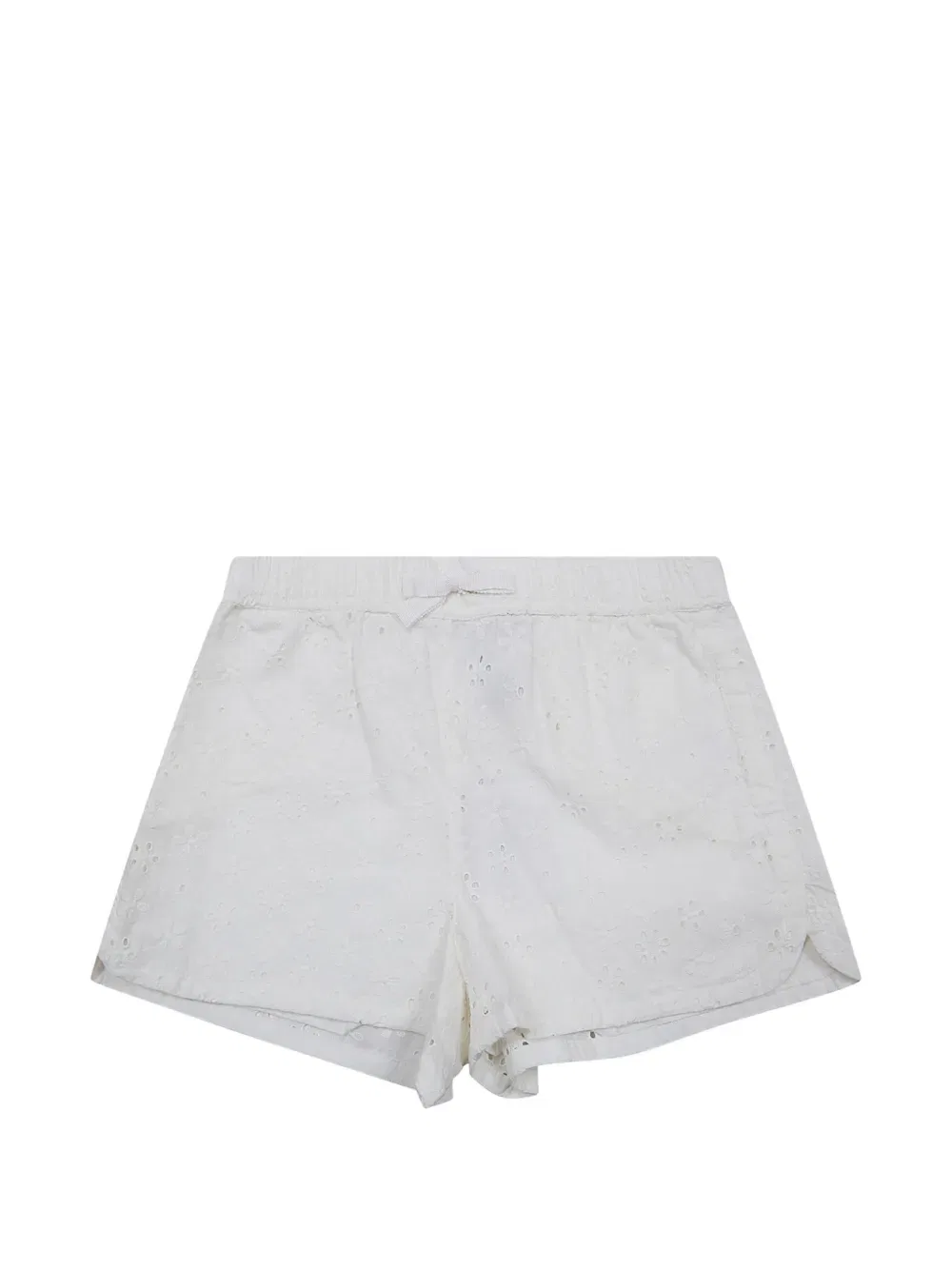 Шорты с цветочной вышивкой Polo Ralph Lauren Kids, белый