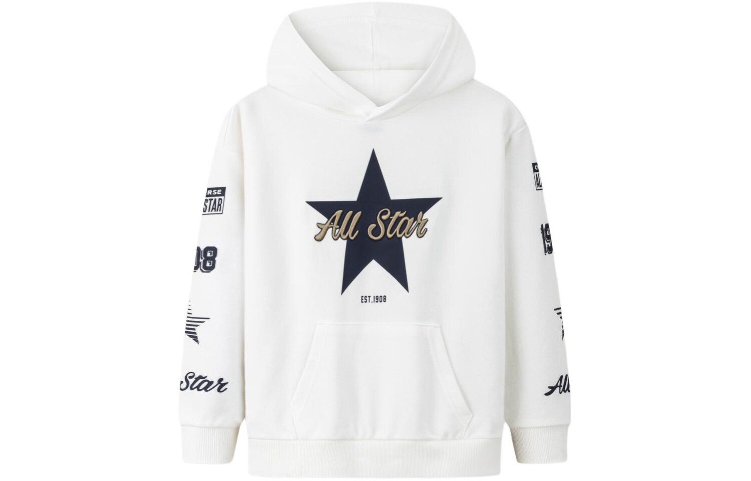 

Детская толстовка Converse, цвет Feather White