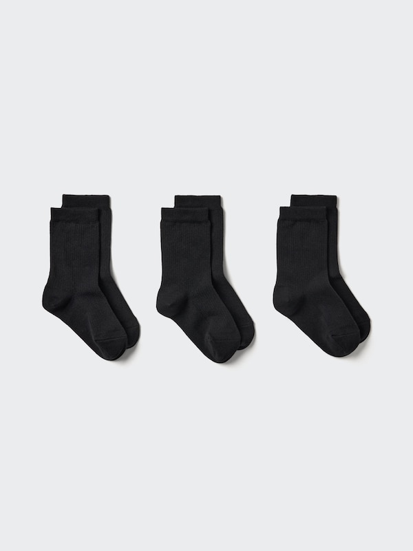 

Носки (3 пары) Uniqlo, 09 black