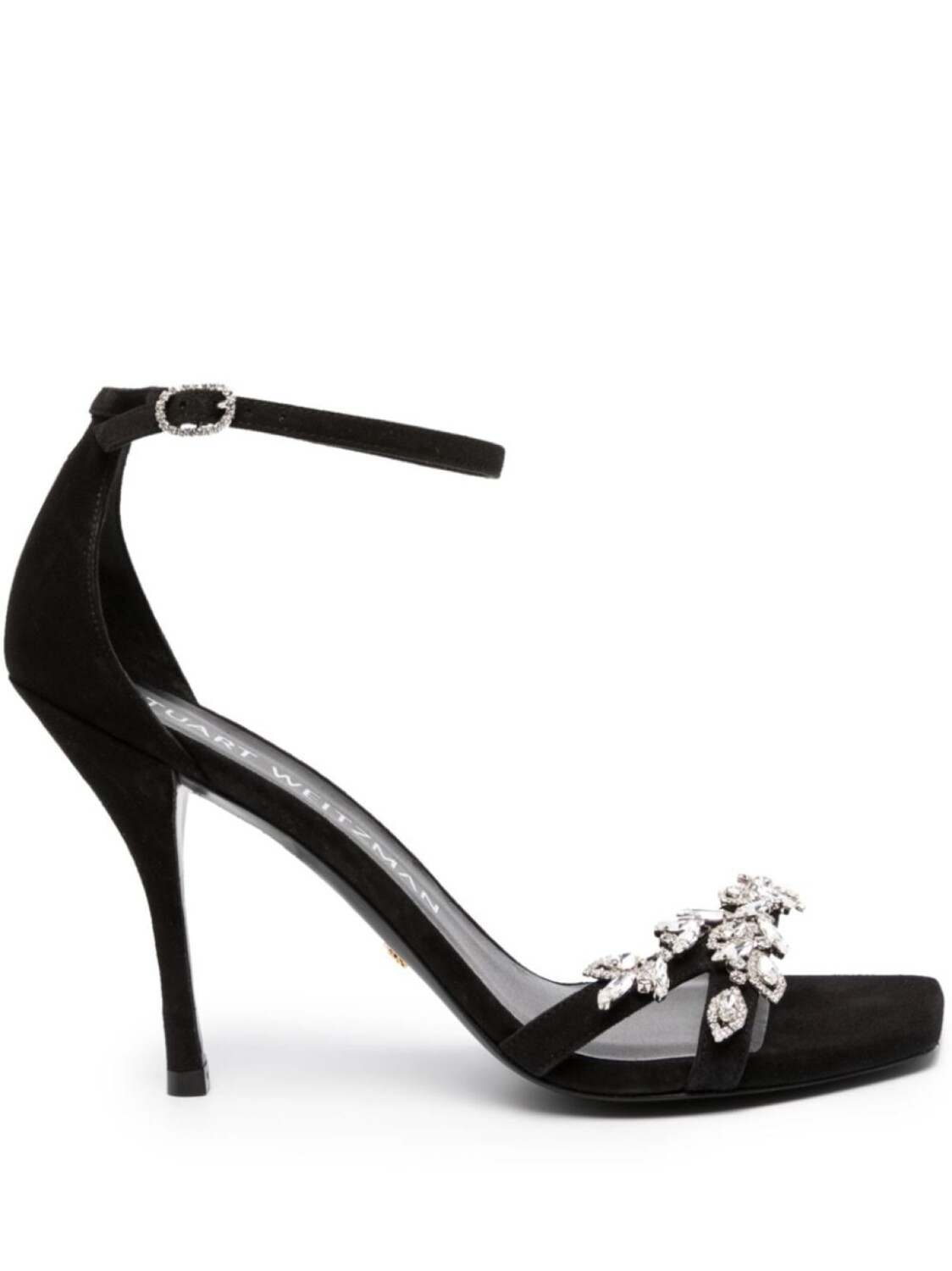 

Stuart Weitzman босоножки Nudist Vow 100, черный