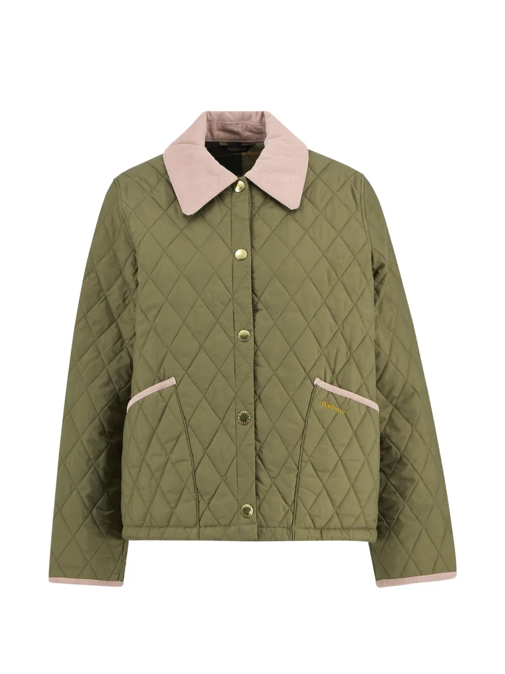 

Укороченная стеганая куртка Liddesdale Icons Barbour, зеленый