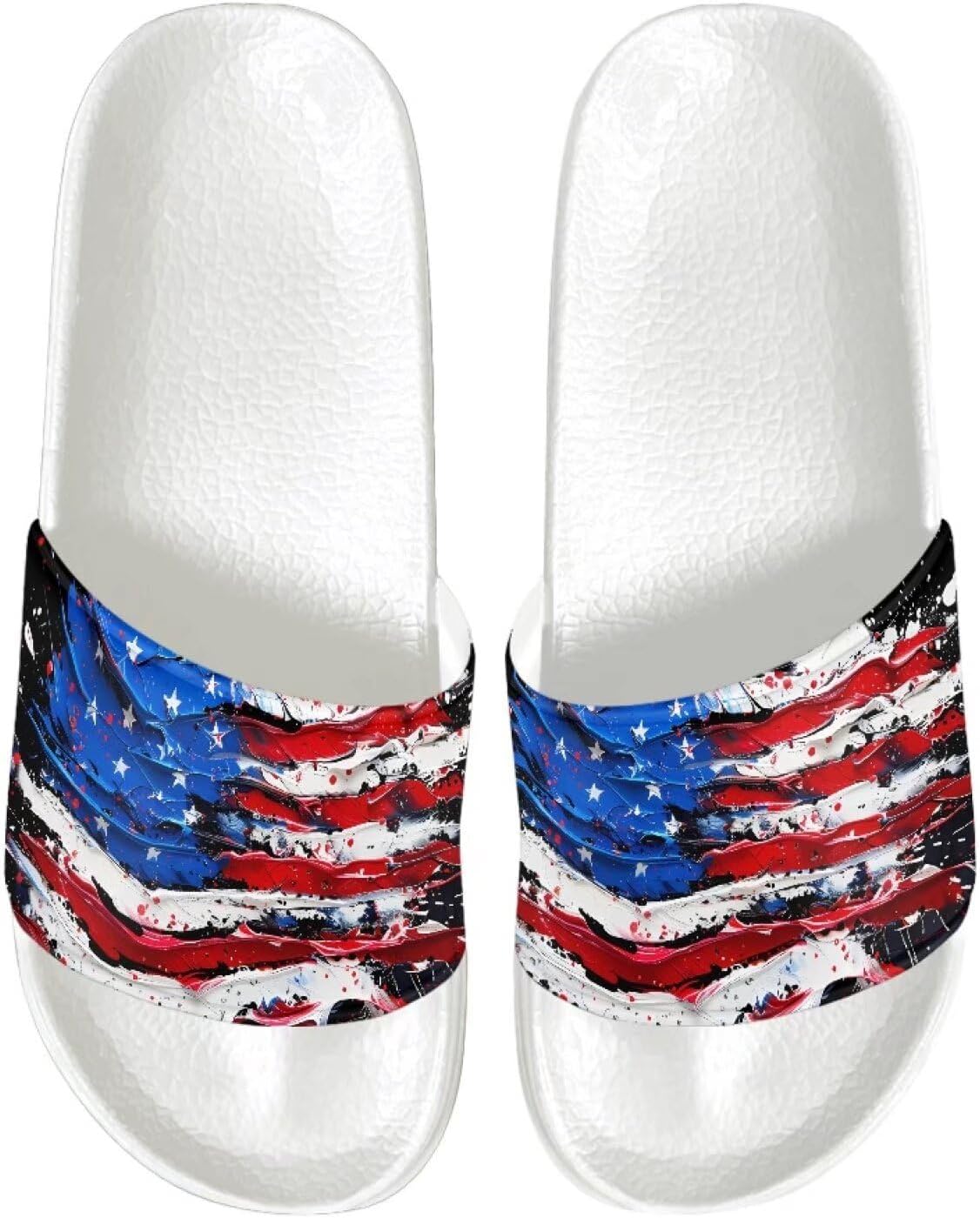 

Мужские шлепанцы, нескользящие, быстросохнущие, мягкие, легкие, для душа, с открытым носком, белая подошва Pugasmiru