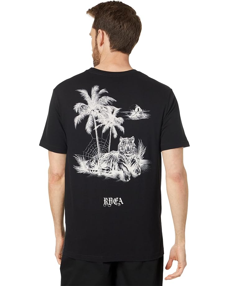 

Футболка RVCA Tiger Beach Short Sleeve Tee, черный