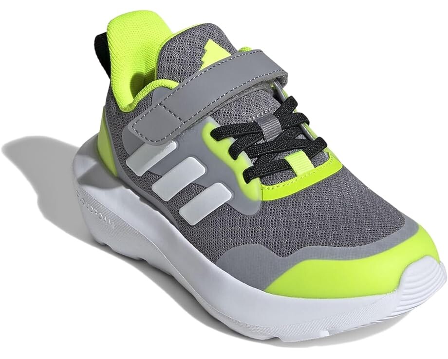 

Кроссовки adidas Kids Fortarun 2.0 Shoes, цвет Grey/White/Lucid Lemon