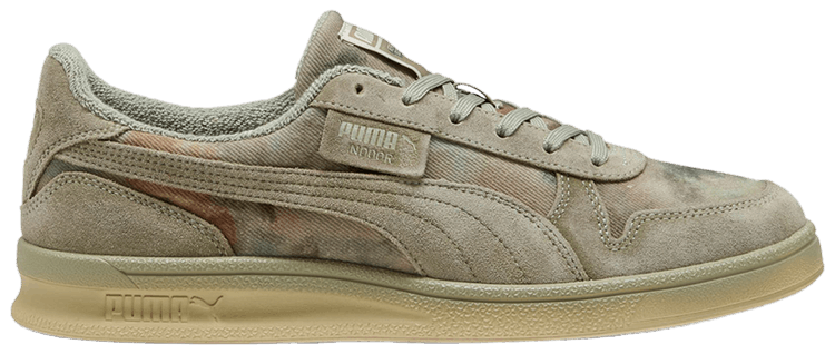 

Кроссовки Puma KidSuper x Indoor Distressed 'Lux Army', зеленый