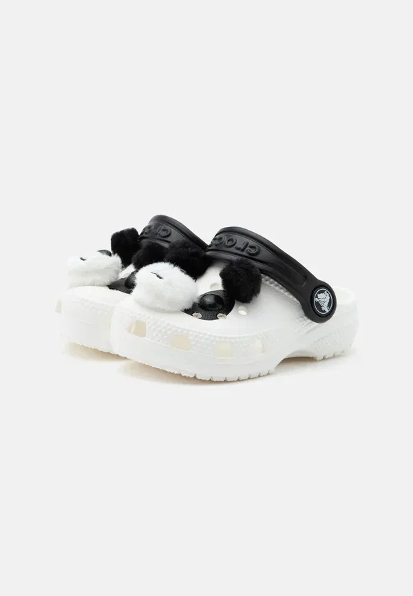 Тапочки Classic iam panda slippers Crocs, белый — фото 4