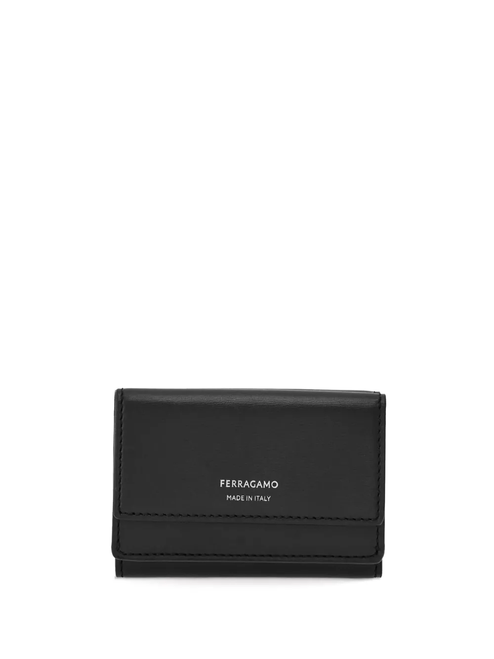 

Кошелек с логотипом Ferragamo, черный