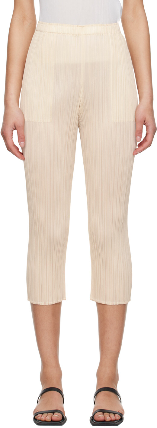 

Брюки Off-White Monthly Colors April PLEATS PLEASE ISSEY MIYAKE