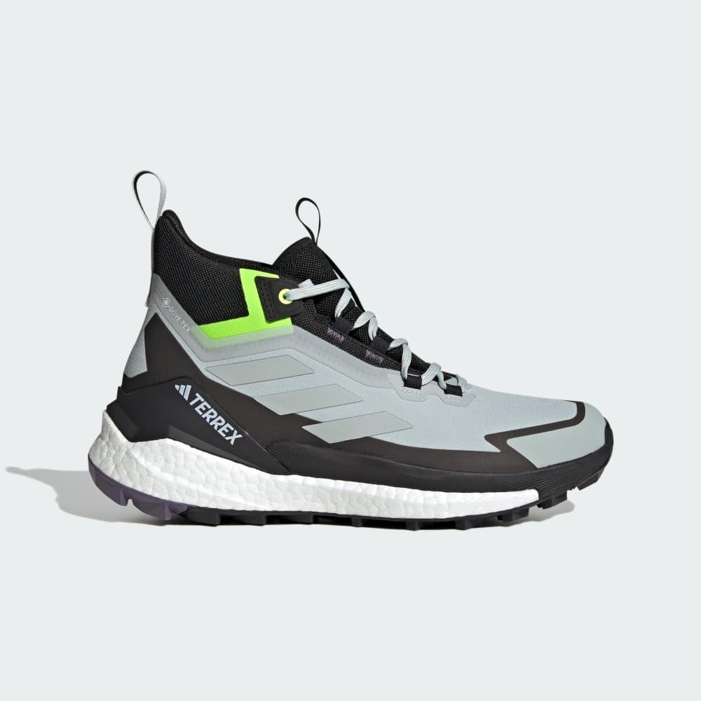 Мужские походные кроссовки adidas Terrex Free Hiker Gore-TEX 2.0, Wonder Silver/Wonder Silver/Lucid Le — фото 2