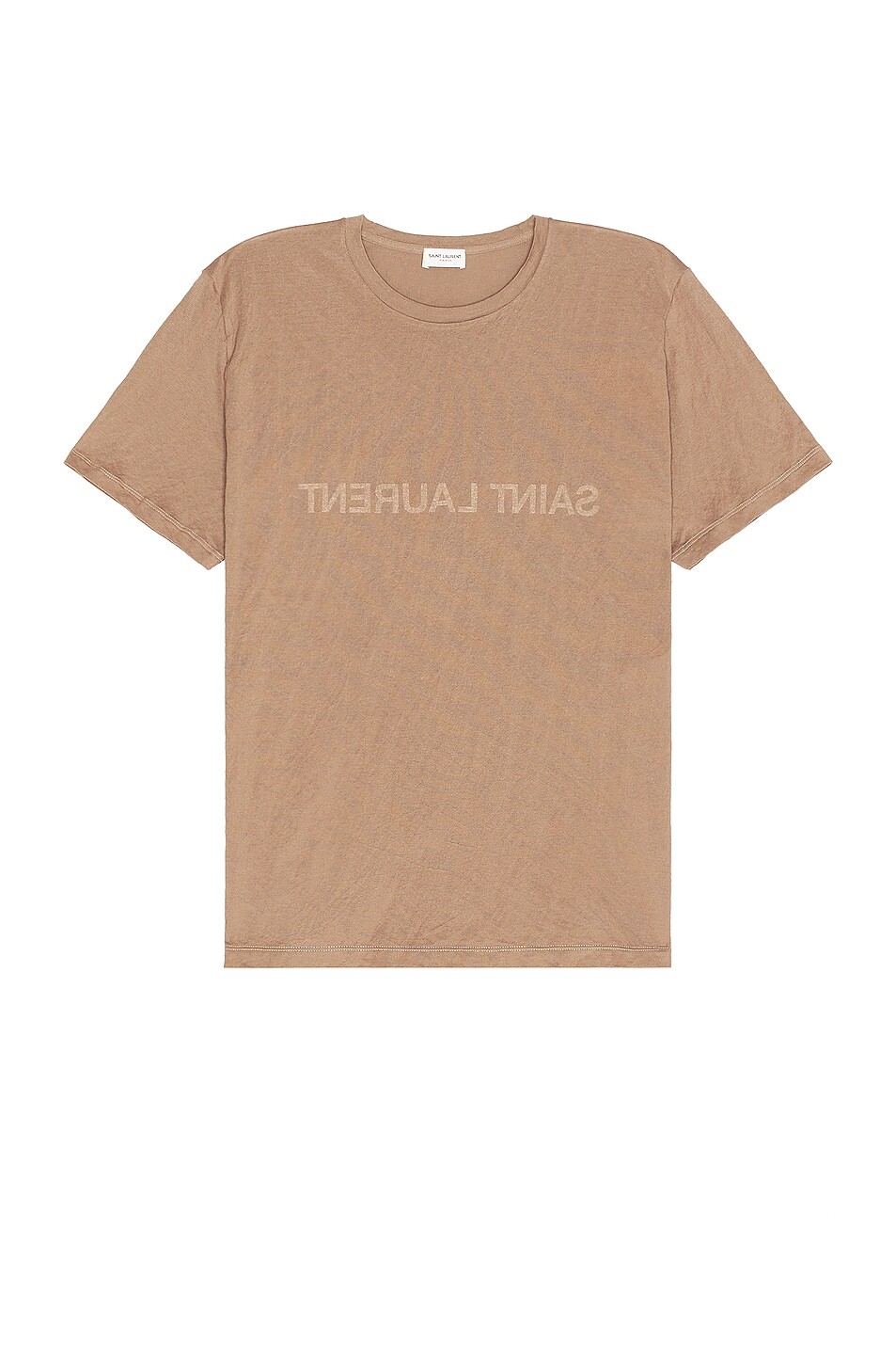 

Футболка Saint Laurent, цвет Taupe & Naturel