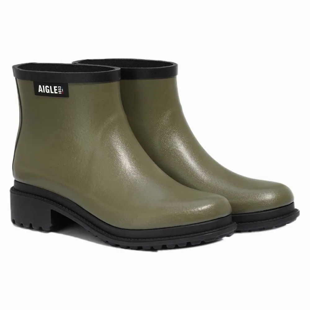 Ботинки Aigle R111E rain, зеленый