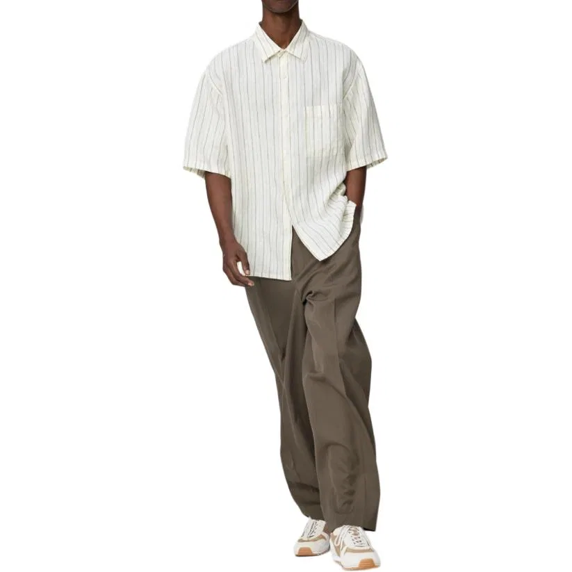 Рубашка x Clare Waight Keller C Collection SS26 Unisex UNIQLO, Ivory — фото 3