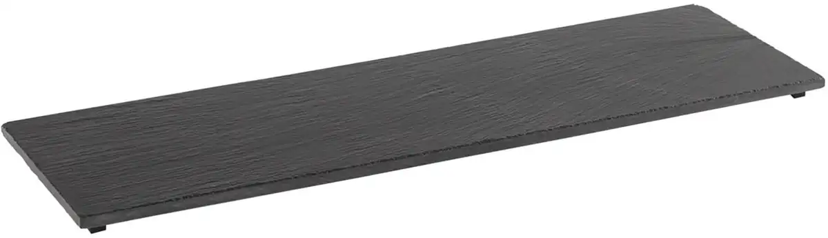 

Сервировочная тарелка APS "Тарелка из натурального сланца GN 2/4", (1 шт.), 53 x 16,2 см 16,2х1х53 см, черный