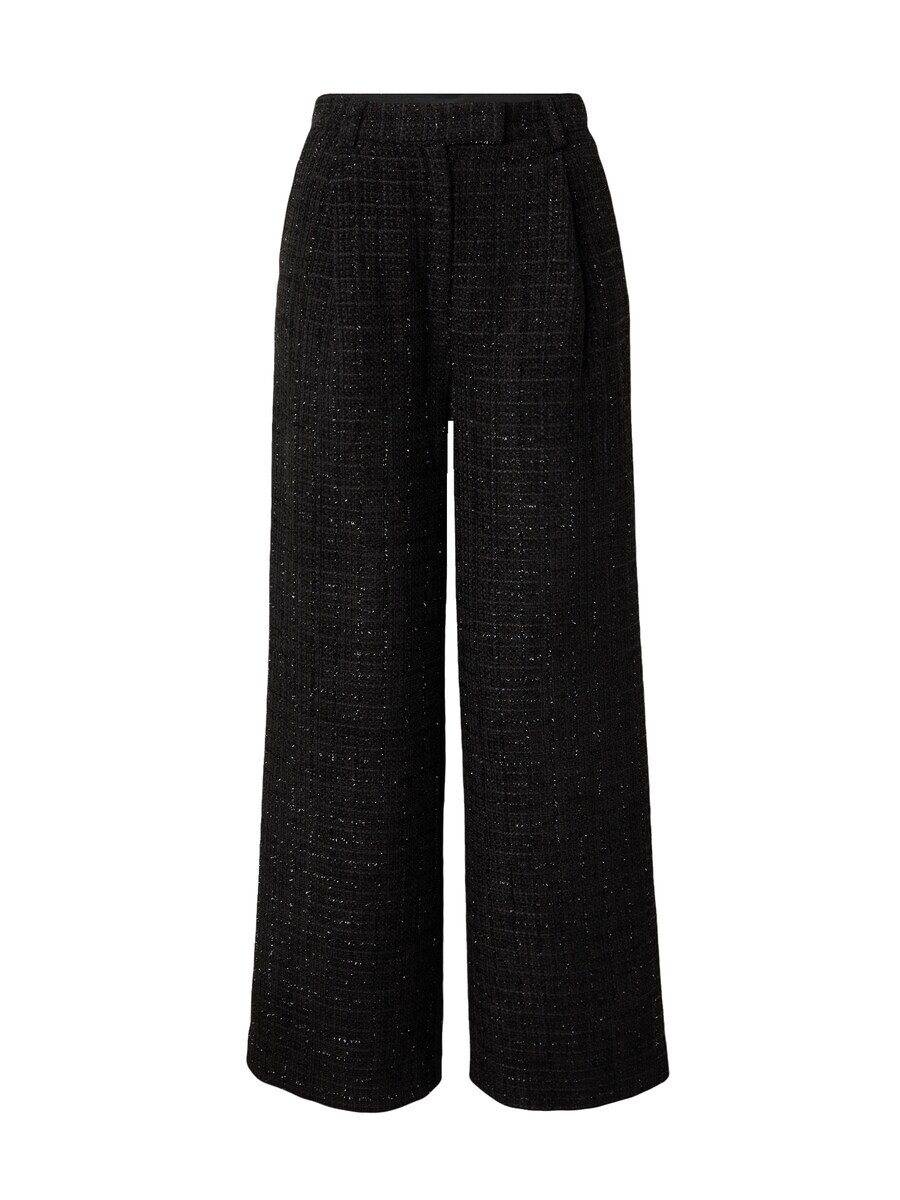 

Брюки со складками спереди Soft Rebels Wide leg Pleat-Front Pants Sabri, черный
