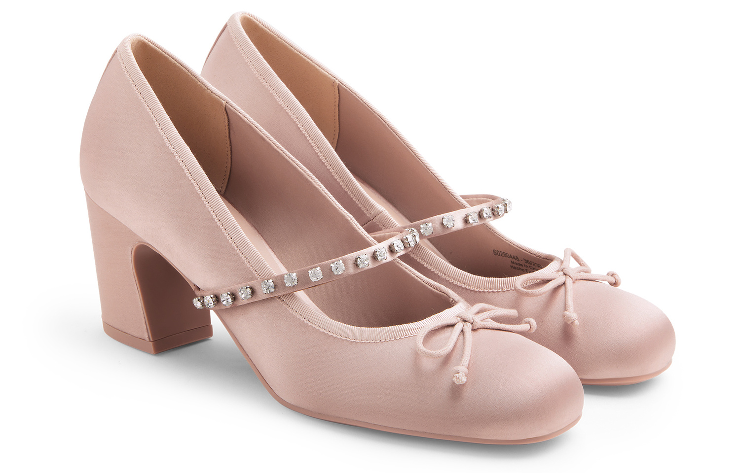 Женские туфли на высоком каблуке Чёрный/Серый/Телесный CHARLES&KEITH, ЧЁРНЫЕ ТЕКСТУРИРОВАННЫЕ — фото 4
