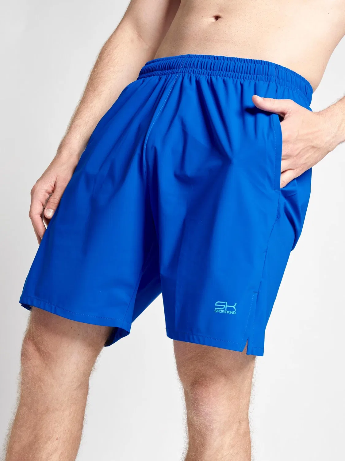 Спортивные шорты Sportkind Regular Workout Pants Performance Shorts цвета кобальтово-синего