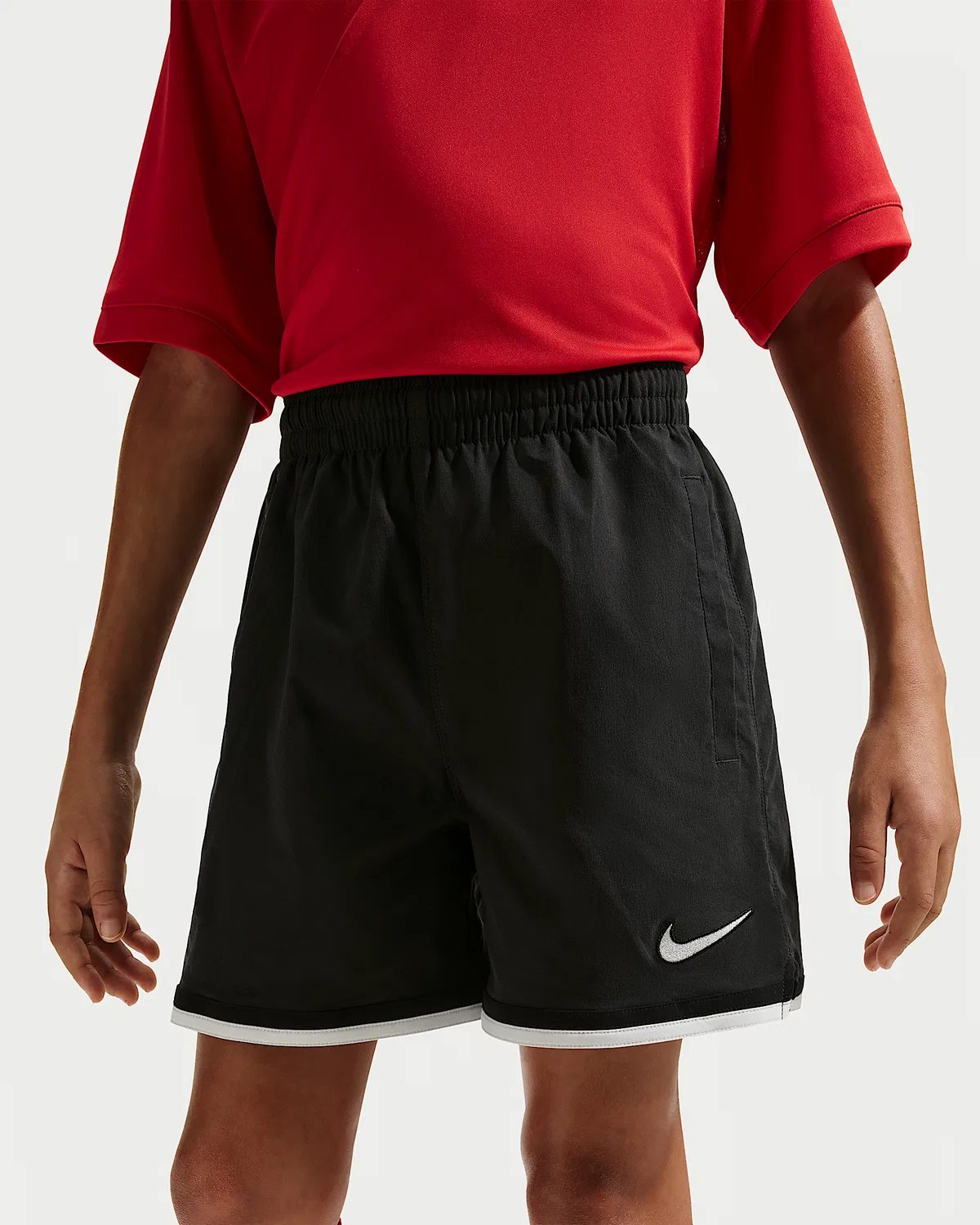 Детские футбольные шорты Dri-FIT Nike Energy, Off Noir/Off Noir/Summit White/Summit White — фото 2