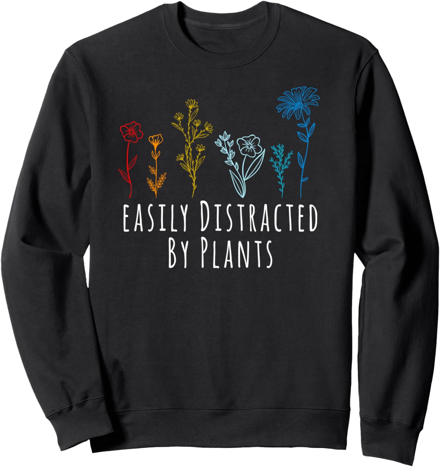 

Толстовка EASY Distracted By Plants Flower Gardening Gardener, черная Botanical Garden Tees By Clousky Co, Черный, Толстовка EASY Distracted By Plants Flower Gardening Gardener, черная Botanical Garden Tees By Clousky Co