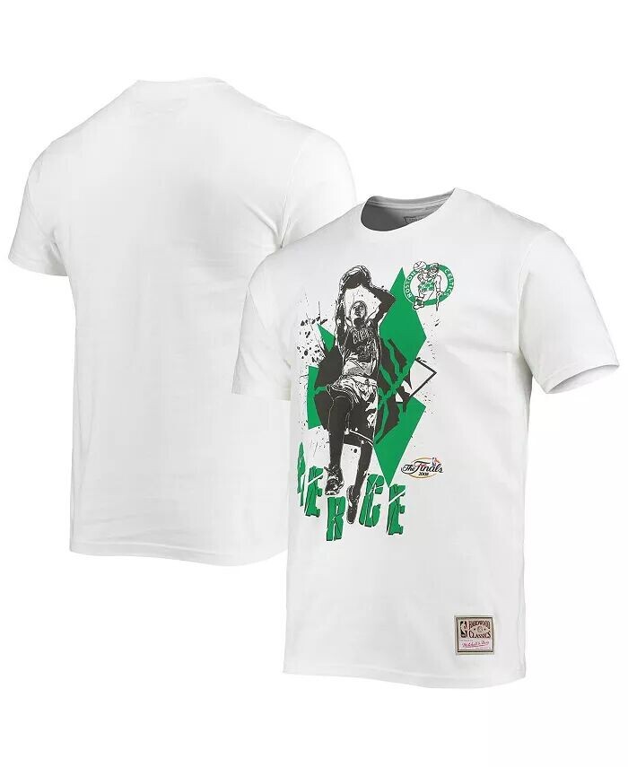 

Мужская белая футболка Paul Pierce Boston Celtics Suite Sensations Player Mitchell & Ness