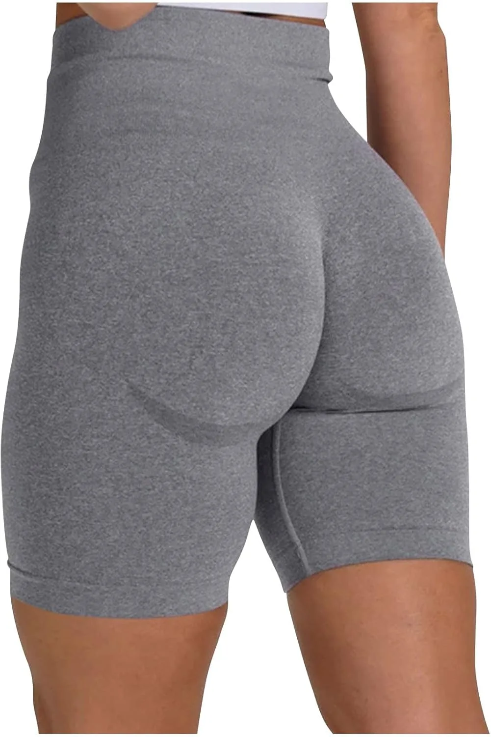 

Женские шорты для фитнеса с высокой талией и эффектом скрытия живота