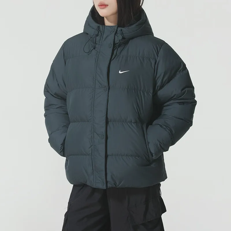 Куртка женская Therma FIT Nike, Seaweed Green/Sail White — фото 3