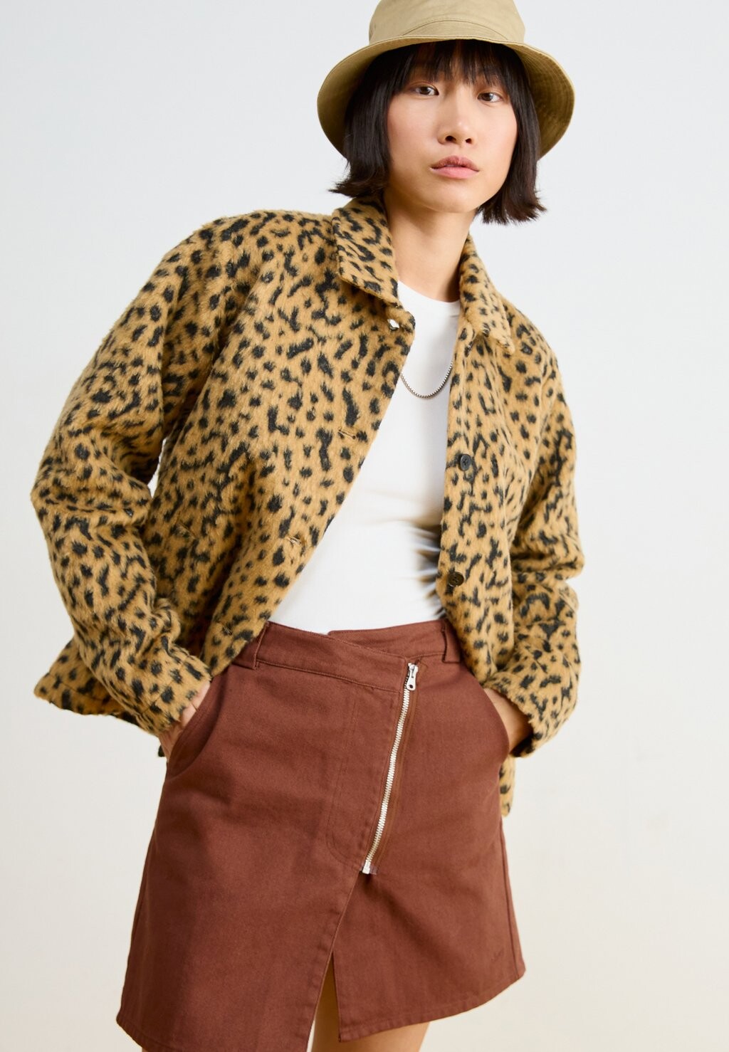 

Зимняя куртка DOTTIE JACKET Obey Clothing, коричневый