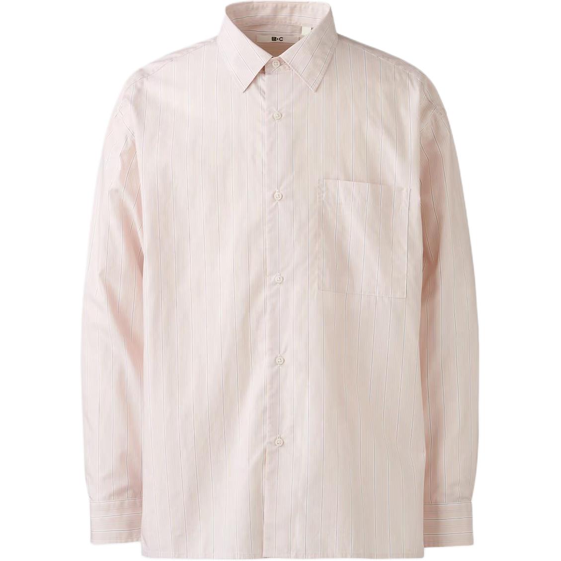 

UNIQLO Рубашка унисекс розовая