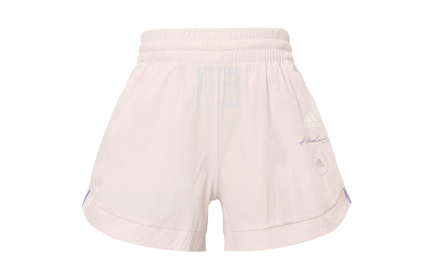

Женские спортивные шорты розовые белые Adidas