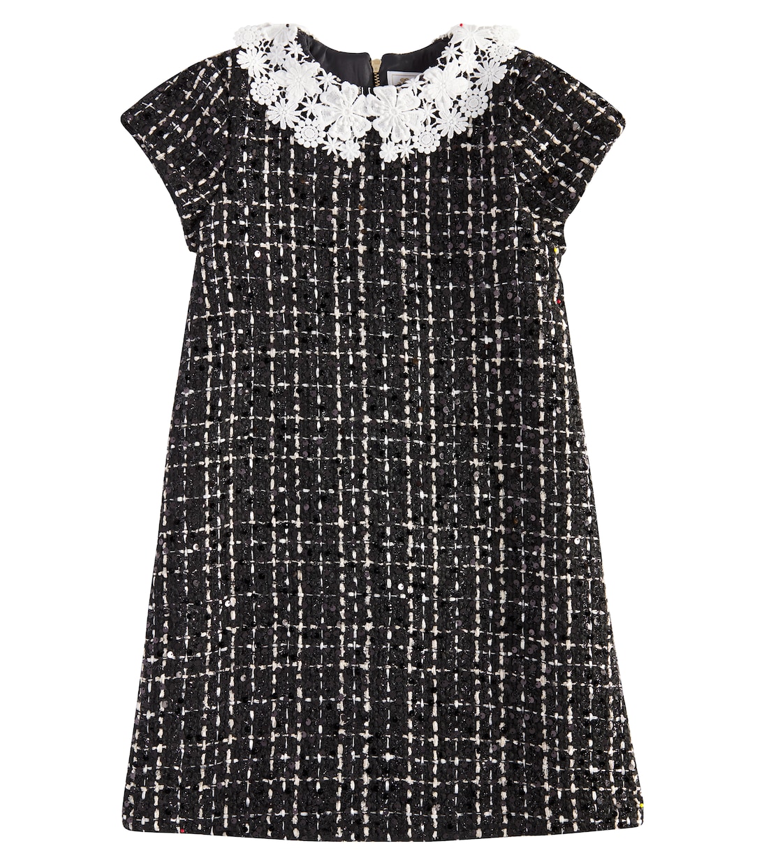 

Платье из букле с пайетками Tartine et Chocolat, Noir