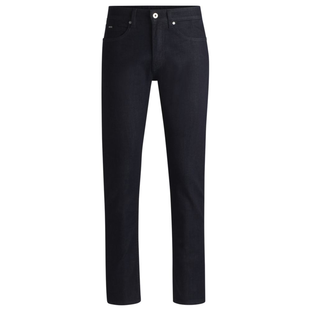 

Джинсы Delaware slim fit из эластичного денима цвета индиго BOSS