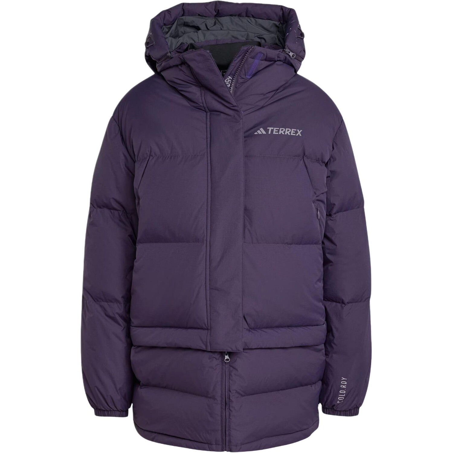 

Стеганая куртка Cold.Rdy женская фиолетовый Adidas