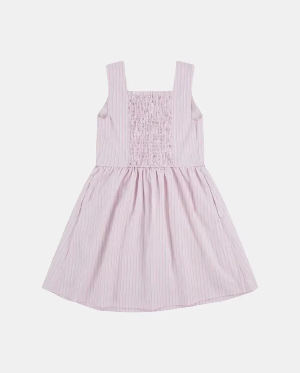 Мини-платье с декоративными пуговицами от Abercrombie Kids, розовый — фото 2