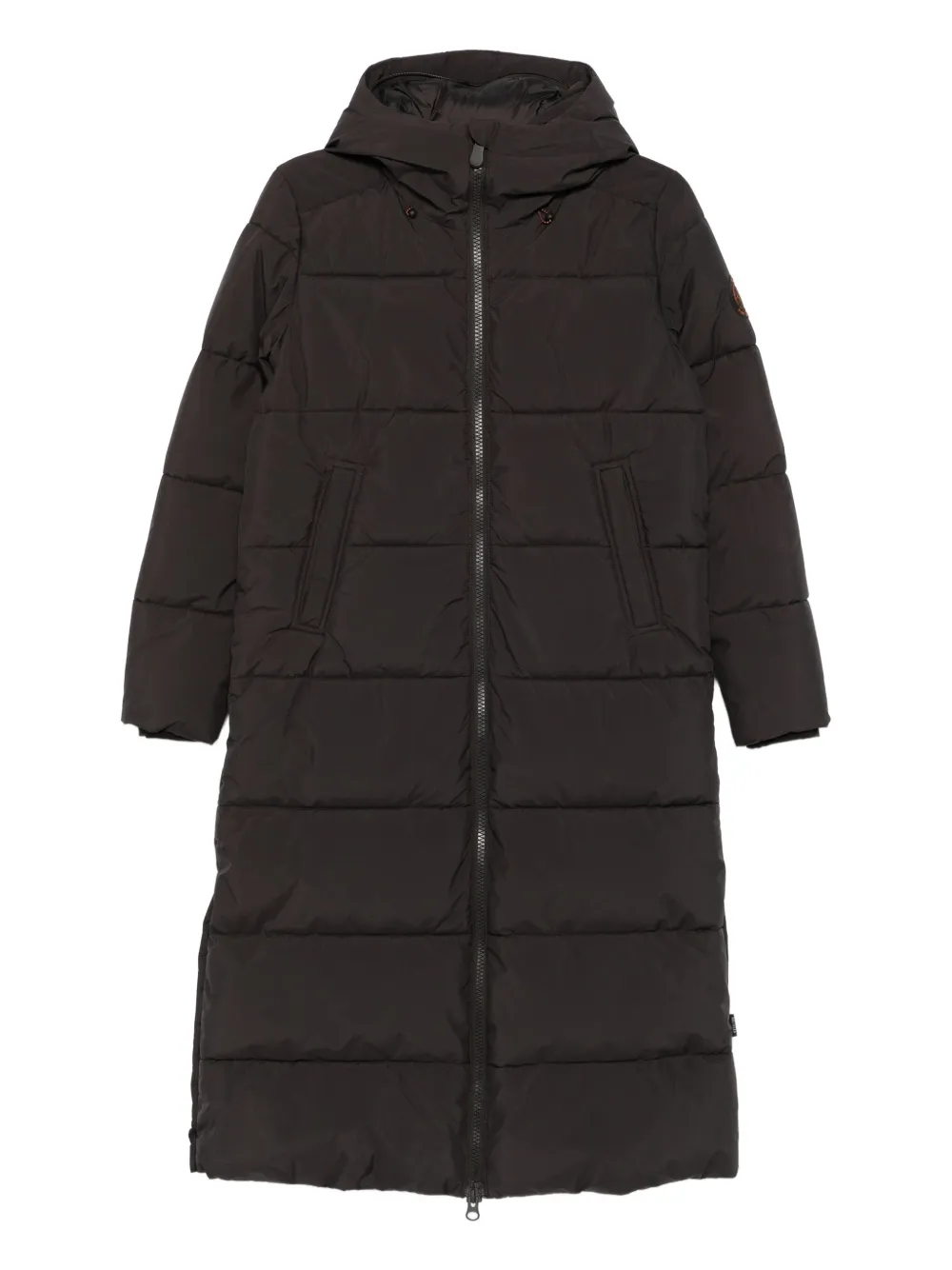 

Стеганое пальто с капюшоном Save The Duck, коричневый
