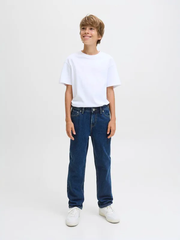 Джинсы-Клеш iclark lange Jack & Jones Junior, Blau — фото 2