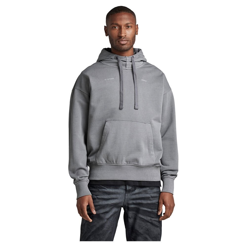 

Худи G-Star Garment Dyed Oversized, серый