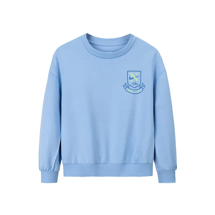 Свитшот детский для детей 3-7 лет Nike, Blue Bell
