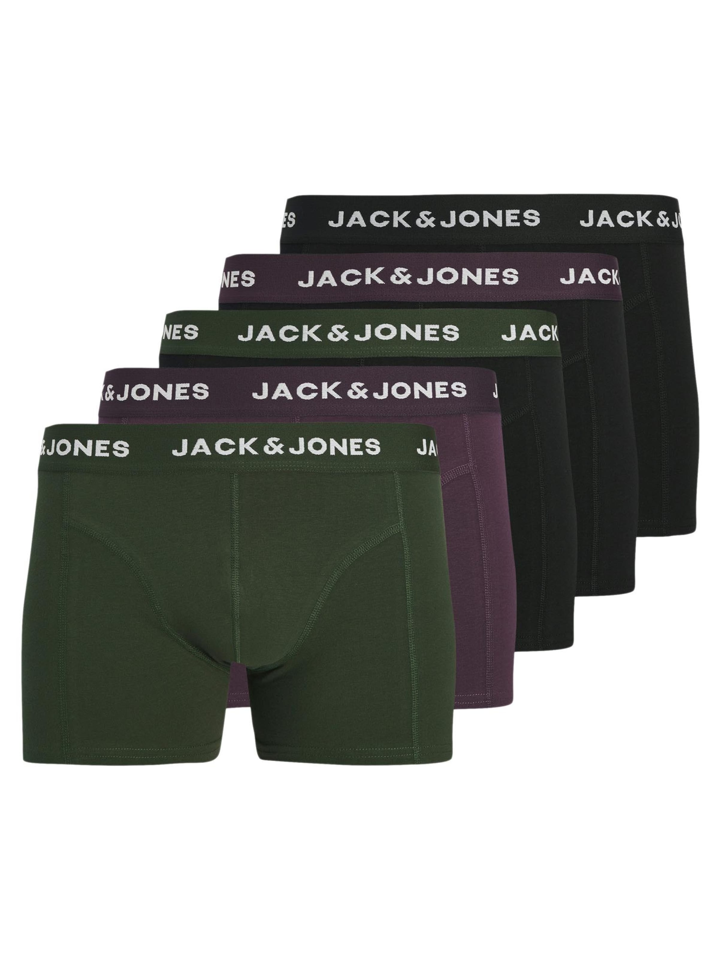 

JACK & JONES Боксеры 'Solid', мультиколор