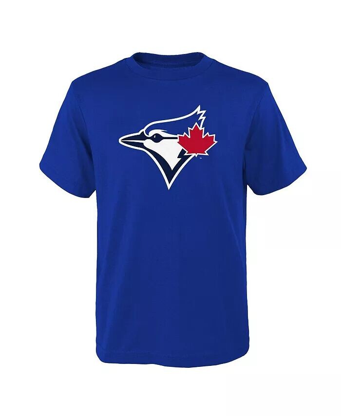 

Футболка с логотипом основной команды Big Boys and Girls Royal Toronto Blue Jays Outerstuff