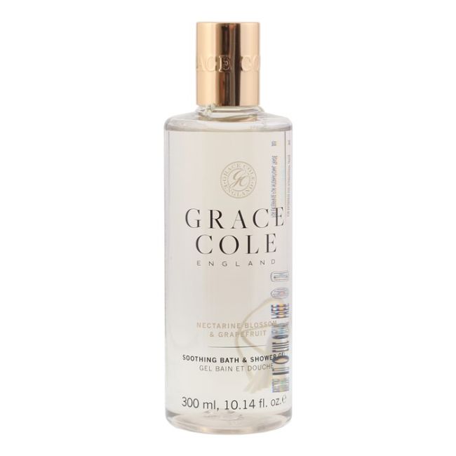 

Гель для душа и ванны с цветками нектарина и грейпфрутом Grace Cole, 300 мл