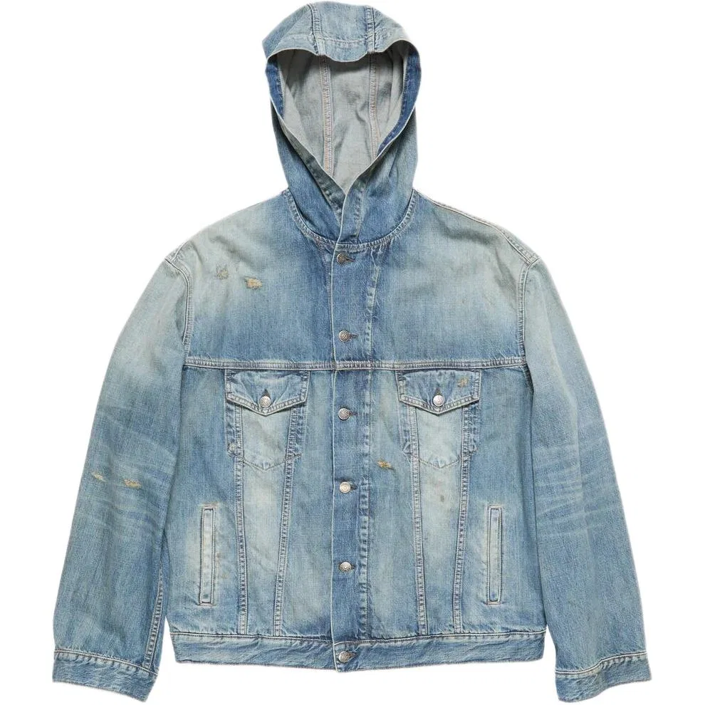Джинсовая куртка SS26 Unisex Acne Studios, Denim Blue
