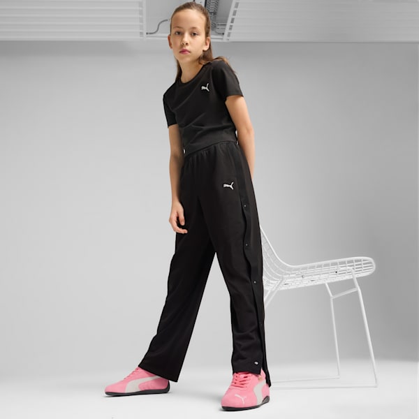 Свободные брюки для больших детей Puma Wardrobe Essentials, черный — фото 3