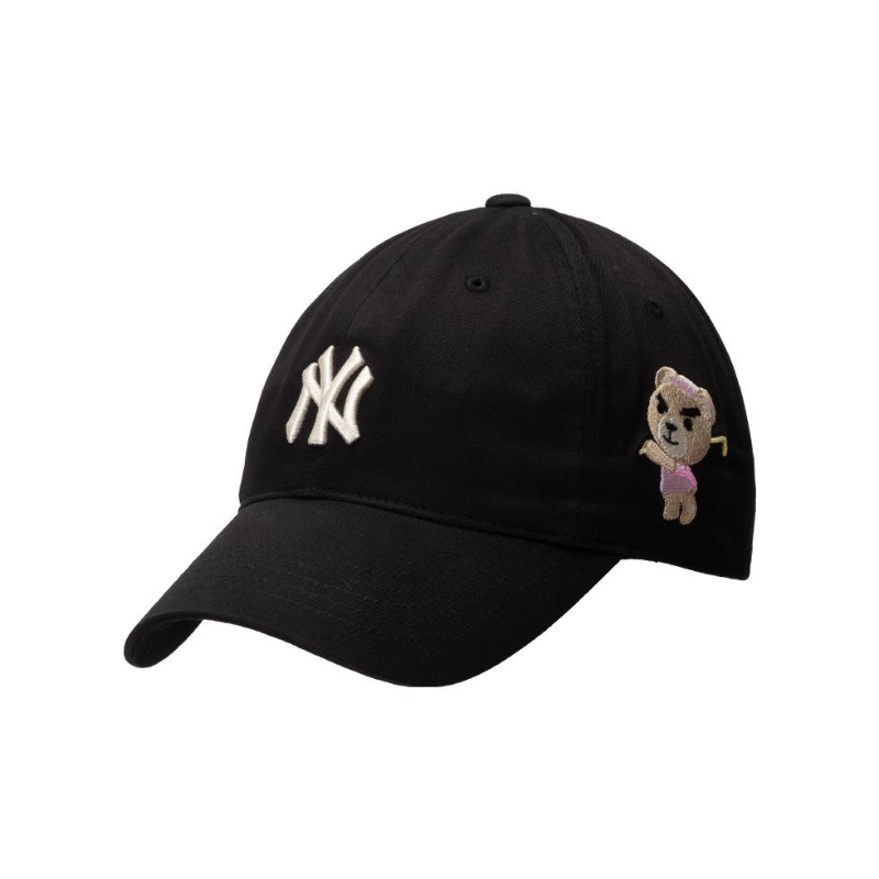 

MLB Хлопковая бейсболка унисекс черная, Black