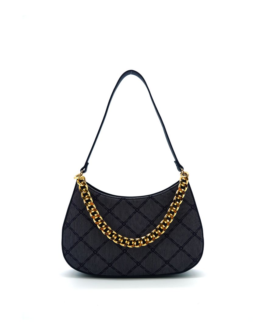 

Сумка Mira с золотой цепочкой через плечо LIKE DREAMS, Navy