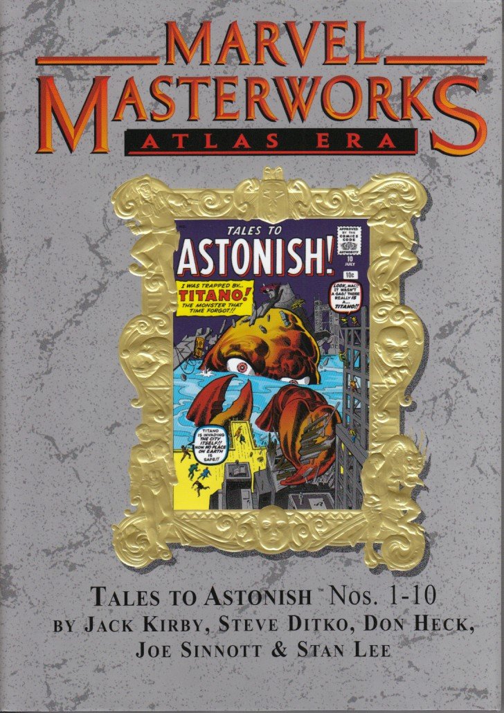 

MARVEL MASTERWORKS Volume 57 [Variant Cover, Atlas Era] TALES TO ASTONISH 1-10 (Marvel Comics)