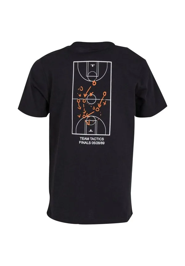 Футболка с принтом «командная тактика» Mister Tee, Black — фото 4