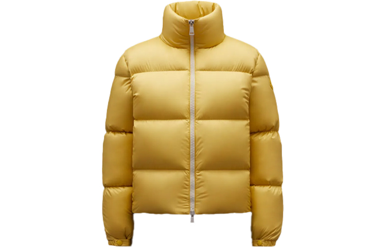 

Пуховик женский желтый Moncler