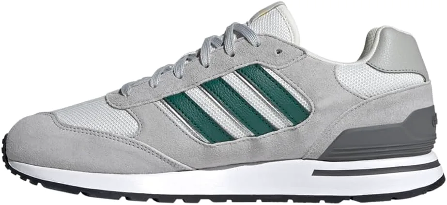 Мужские кроссовки Adidas Run 80s, серый/зеленый/белый — фото 3