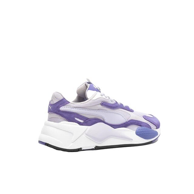 Фиолетовые женские синтетические кроссовки Rs X3 со шнуровкой 372884 08 Puma, фиолетовый — фото 2